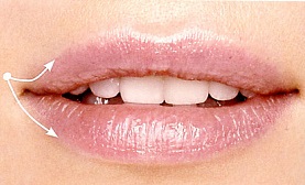 губы улыбки Моны Лизы